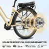 E-Bike Cityrad Urban-7 E-Fahrrad 460WH Pedelec, 36V 12,8 AH Produktbild-Vorschau 3