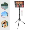 A collage of sports scenes and a scoreboard with a remote control. Podgląd zdjęcia produktu