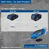 Cesoie per erba e arbusti a batteria Scheppach 2in1 Anteprima dell’immagine prodotto 9