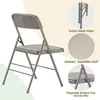 Klappstühle 2er Set,Esszimmerstuhl Stapelstuhl Balkonstuhl Produktbild-Vorschau 3