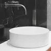 Lavabo in Vetroceramica da appoggio 36x36x12cm rotondo per Anteprima dell’immagine prodotto 4