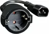 Gembird Stromadapter von C14 (M) auf Schuko (F) Kabel, Produktbild-Vorschau 5