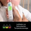 Braun ThermoScan 6, Kontakt-Thermometer, Weiß, Ohr, Tasten, Produktbild-Vorschau 12