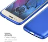 Cadorabo Schutzhülle für Motorola MOTO G5S Hülle in Blau Produktbild-Vorschau 6