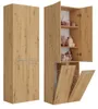 Topeshop NEL 2K DD ART KPL, Eiche, Frei stehend, 3 Regale, Produktbild-Vorschau 1