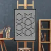 Wandschablone Groß Muster, Malschablone 59x95 cm Linien Produktbild-Vorschau 5