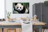 MuchoWow® Poster Panda - Wildtiere - Porträt - Stein 120x80 Produktbild-Vorschau 3