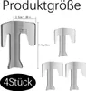 Grillrost Abstandshalter 4er Set, 304 Edelstahl Ø 60 mm, Produktbild-Vorschau 4