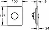 Grohe Skate 1-Menge WC-Betätigung alpinweiß - 38573SH0 Produktbild-Vorschau 4