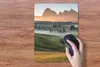MuchoWow® Mauspad Mousepad Berg - Nebel - Landschaft 30x40 Produktbild-Vorschau 3
