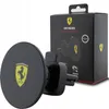 A black Ferrari branded car phone holder and its packaging. Produktbild-Vorschau