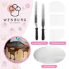 WENBURG Draaiplateau voor taarten | Set voor taartdecoratie Productafbeelding-voorbeeld 5