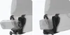 Two images showing a helmet mount for a camera. Produktbild-Vorschau