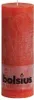 Bolsius Stumpenkerze Stumpenkerze 190/68 rustikal Rot Produktbild-Vorschau 4