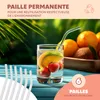 bremermann 6 pailles en verre, 15 cm de long, Voir les images du produit 3
