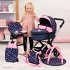 Bayer Design 17016AD Puppenwagen Xeo, verstellbarer Griff, Produktbild-Vorschau 6