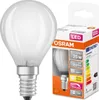 A product shot of an Osram LED light bulb next to its packaging. Náhled obrázku produktu