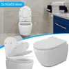 WC-Sitz mit Absenkautomatik D Form Slim Toilettendeckel Produktbild-Vorschau 8