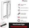 Framex Kellerfenster Fenster Kunststofffenster Weiß Breite Produktbild-Vorschau 4