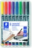 Staedtler 317 WP8, Czarny, Niebieski, Brązowy, Zielony, Podgląd zdjęcia produktu 1