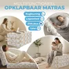 ELONEO Opklapbare matrassen, gastenmatrassen, 3-delige Productafbeelding-voorbeeld 3