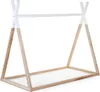 Tipi Kinderbett Rahmen Nat/Weiss 70X140 Produktbild-Vorschau 1