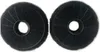 Two black carbon filters for a range hood. Podgląd zdjęcia produktu