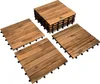 2qm Holzfliesen Balkonfliesen Holz Fliesen 30x30 cm - Produktbild-Vorschau 5