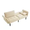 MODFU Canapé Droit Convertible - 2 Places Accoudoirs Voir les images du produit 10