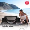 DERYAN Pop-up-Reisebett Baby Luxe mit Moskitonetz Schwarz Produktbild-Vorschau 14