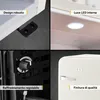 TZS First Austria - Mini frigo retrò da 40 L silenzioso - Anteprima dell’immagine prodotto 7