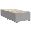 Boxspringbett mit Matratze Hellgrau 100x200 cm Stoff Produktbild-Vorschau 9
