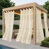 Outdoorvorhänge Wasserdicht Transparent Vorhang mit Produktbild-Vorschau 1