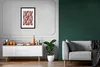 MuchoWow® MuchoWow® Gerahmtes Poster Blumen - Rosen - Lila Produktbild-Vorschau 6