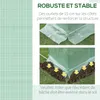 Outsunny Bâche de Rechange Serre Tunnel 6 m², bâche 3 x 2 x Voir les images du produit 4