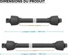 Wał przegubowy T5 1800-1980mm 620Nm 540rpm, wał przegubowy, Podgląd zdjęcia produktu 9