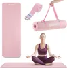 HyperMotion Yogamatte NBR 183x61x0,8 cm Pink – Fitnessmatte Produktbild-Vorschau 1