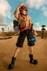 One Piece S.H. Figuarts Actionfigur Portgas D Ace -Fire Anteprima dell’immagine prodotto 1