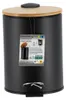 Tendance Mülleimer 2,5L schwarz 17 cm x 20,5 cm x 23 cm Produktbild-Vorschau 7