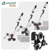 VOUNOT® Aluminium Einkaufstrolley Treppensteiger, Trolly Produktbild-Vorschau 6