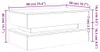 vidaXL Couchtisch mit LED-Leuchten Altholz-Optik 90x50x40 Produktbild-Vorschau 8