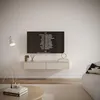 Selsey Luvio Slim – TV-Board hängend, Kaschmirgrau, 140 cm Produktbild-Vorschau 2