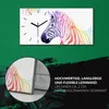 Dekor Leinwand Uhr Wandbilder Kunstdruck 60x30 Tierischen Produktbild-Vorschau 5