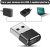 USB-A zu USB-C Adapter – Männlich USB-A, Weiblich USB-C, Produktbild-Vorschau 2