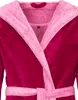 Vossen Kapuzenbademantel Poppy Farbe cranberry Größe 42/48 Produktbild-Vorschau 3