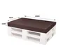 Sada polštářů na palety 120 x 50 x 10 cm + 2 x 50 x 40 cm – Náhled obrázku produktu 4