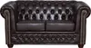 Edles Chesterfield Sofa 2 Sitzer in Kunstleder Vintage Produktbild-Vorschau 2