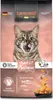 A bag of Leonardo Adult GF Salmon cat food is shown with a cat's face prominently displayed. Produktbild-Vorschau