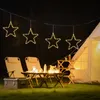 SALCAR 2 Stück 60 LED Lichterkette LED Stern Fenster Deko Produktbild-Vorschau 6