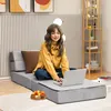 GOPLUS Bodensofa mit Schlaffunktion, 3 in 1 Klappbares Produktbild-Vorschau 2